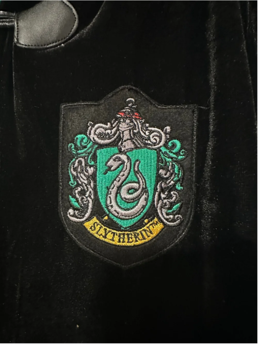 Slytherin Harry Potter Costume Robe One Size Black Green